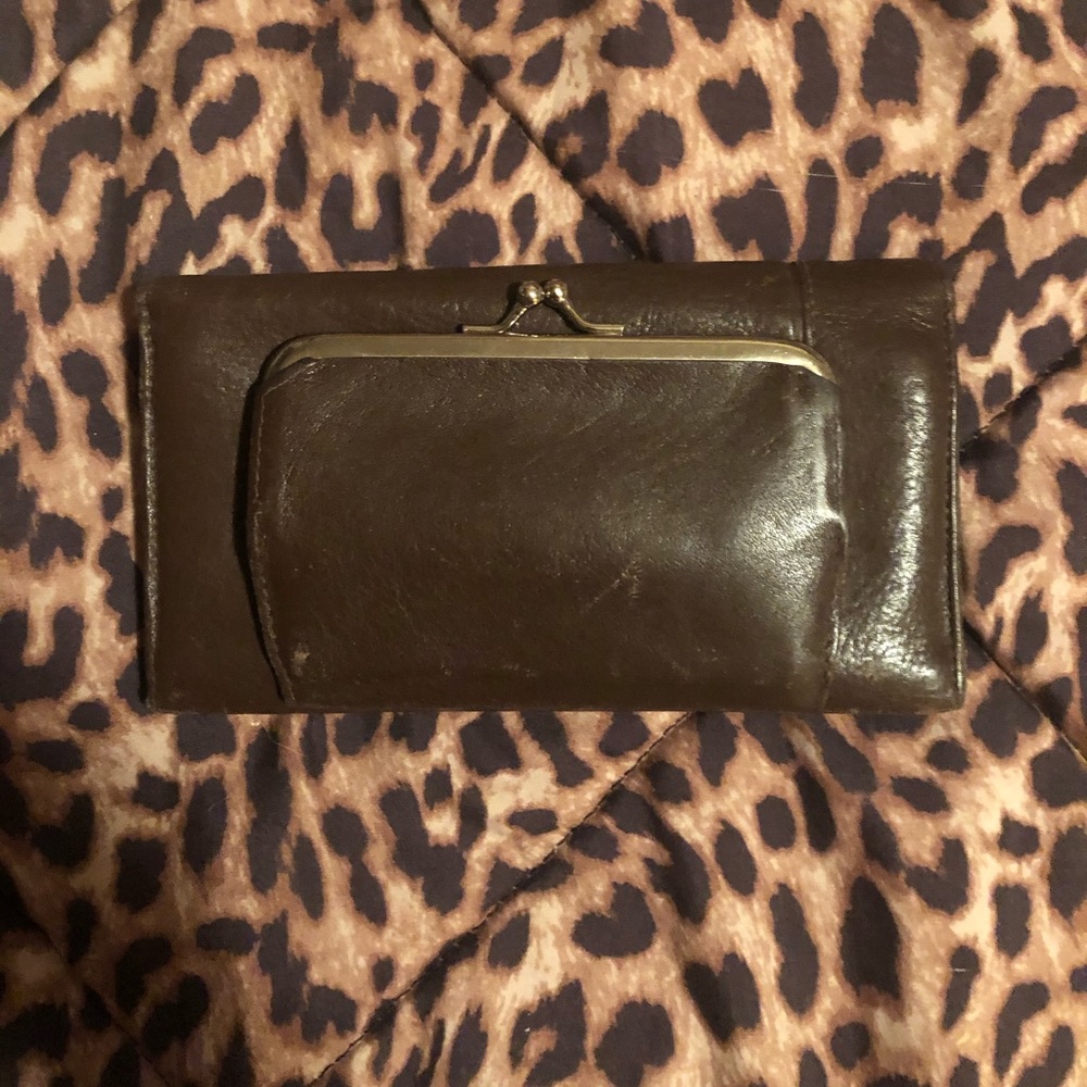 BUXTON Brown genuine leather wallet